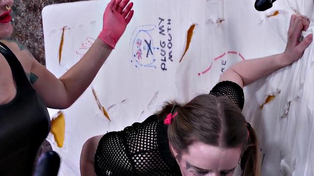 Jessica Kay in domination scene