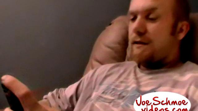 James drops to his knees for Corey's thick cock and gives a deep, sloppy blowjob