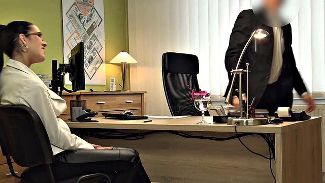 LOAN4K. Rock star hooks up with bank worker to get loan