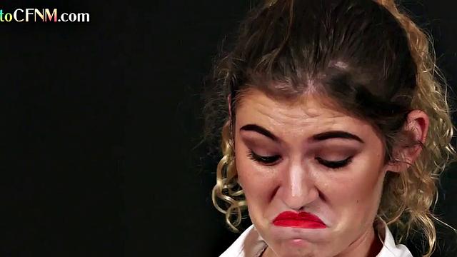 CFNM domina MILFS sucking sub while dirtytalking