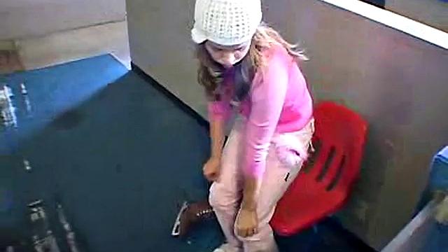 Little April And Her Solo Performance At The Skating Rink