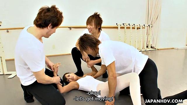 Ballerina Ruri Kinoshita gets fucked