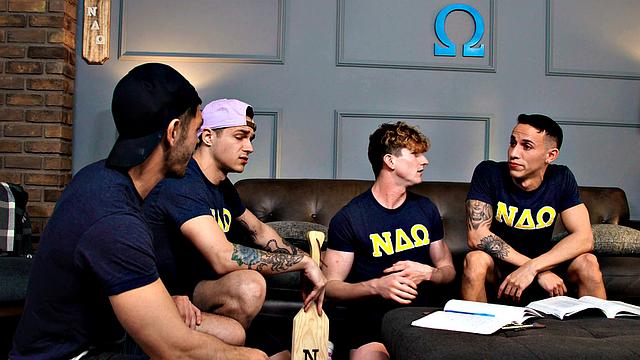 NextDoorTwink Pledges Trick Sexy Fratboys Into Fucking