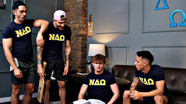 NextDoorTwink Pledges Trick Sexy Fratboys Into Fucking