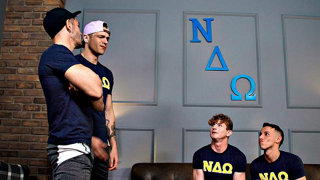 NextDoorTwink Pledges Trick Sexy Fratboys Into Fucking