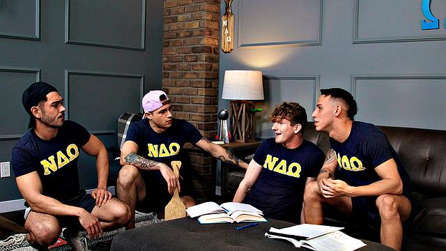 NextDoorTwink Pledges Trick Sexy Fratboys Into Fucking