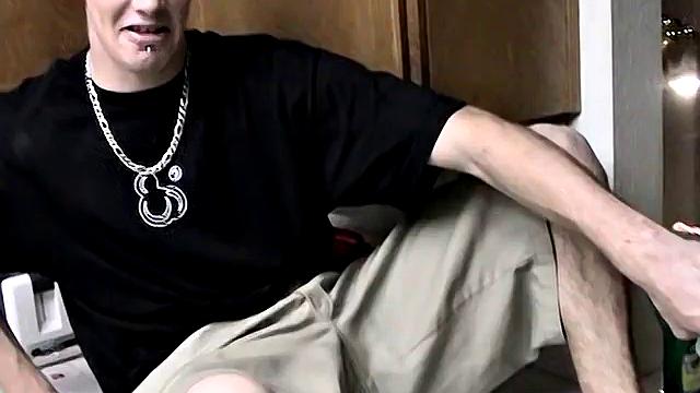 Messy Foot Play With Straight Dudes - Evan Heinze And Ian Madrox