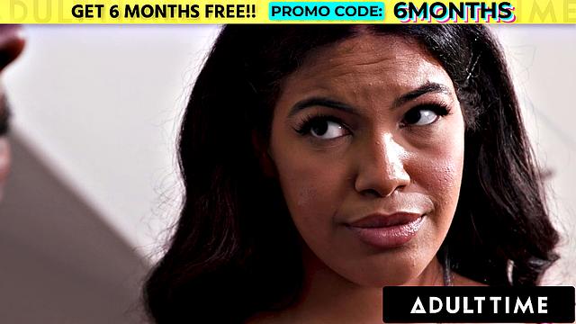 Naughty Besties Maya Farrell & Braylin Bailey Share Big Cock For CUM SWAPPING THREESOME