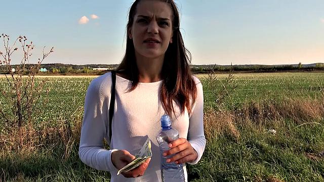 Tight pussy fucked for cash