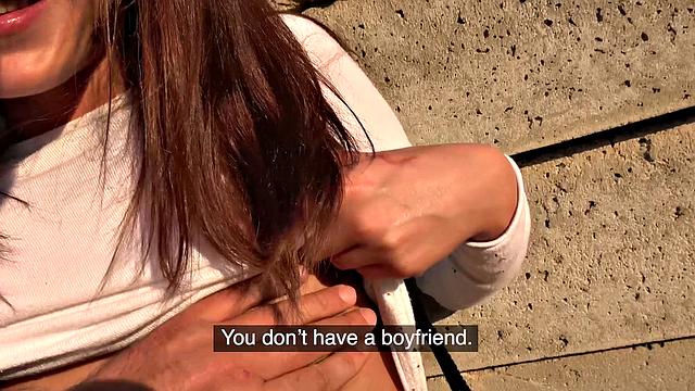 Tight pussy fucked for cash