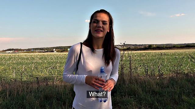 Tight pussy fucked for cash