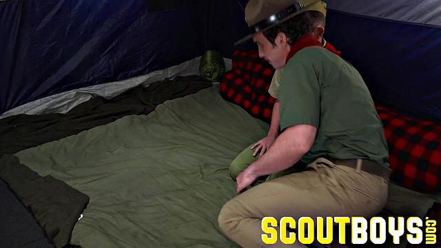 TROOP TIME Chapter 19 - Stroking With Leader