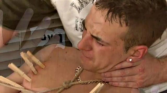 Luke Tied Up & Jerked Off - Featuring Luke Desmond & Sebastian Kane
