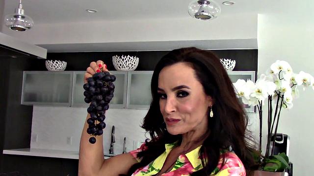 Enjoying My Grapes