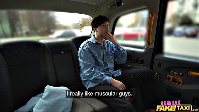 Взяла на халяву: отсос в такси и жёсткий секс на заднем сиденье от Rizzo Johannson и Cherry Candle в стиле Fake Taxi с шутками и оргиями, пока Лёнчик теряет голову от титьки и трахает как чемпион.