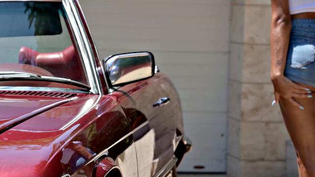 Busty Yorgelis Carrillo Waxes Car Washers BBC GP2435