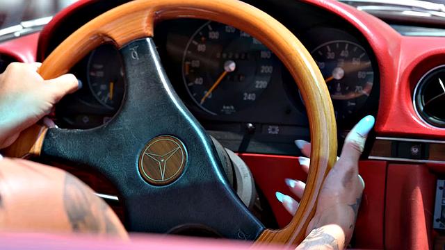 Busty Yorgelis Carrillo Waxes Car Washers BBC GP2435