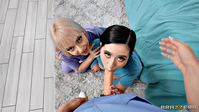 Hot Nurses Get Messy