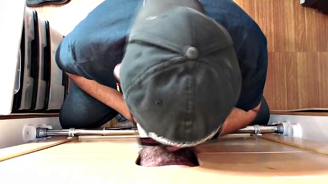 Hot Cock Gloryhole Blow and Swallow