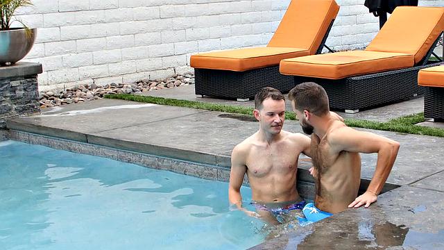 Летние развлечения у бассера