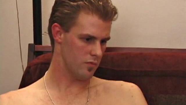 Lance Steele and Colin play with each other as they slowly strip naked. After exchanging some preliminary handjobs, Lance leans over to suck Colin. Then Colin briefly sucks Lance, before letting Lance get back to sucking him.