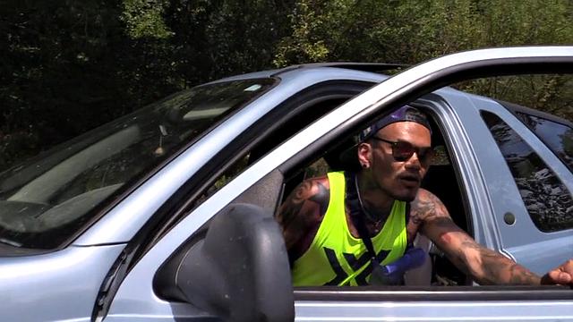 Black and Latino Have Sex Outdoors by a River - The River Fucker