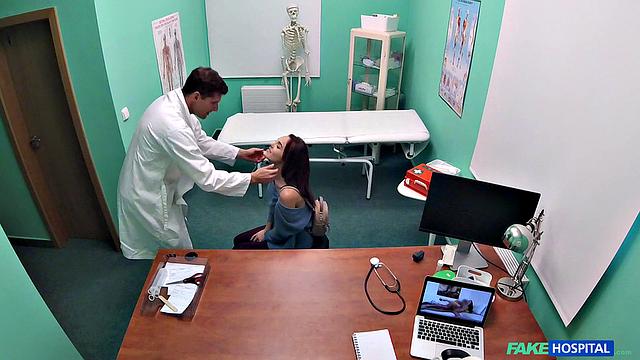 Swallowing helps babes throat