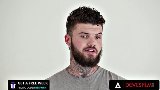 DEVILS FILM - Steamy Threesome With Trans Erica Cherry And Her Big Dick