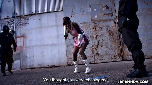 Super hero Sumire Matsu fucked by enemies