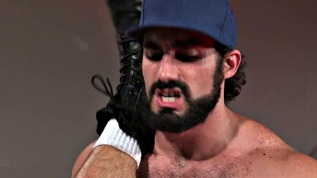 RagingStallion - Burly Greasemonkey Drills Jock