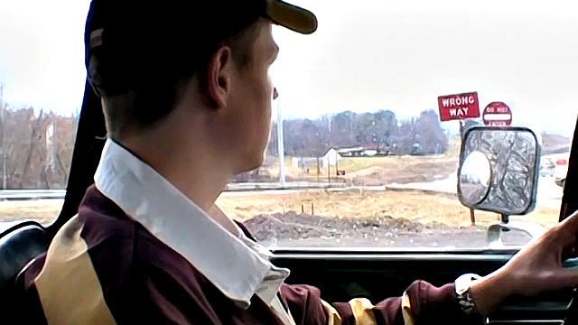 Jeremiah Gets Busy in His Truck!