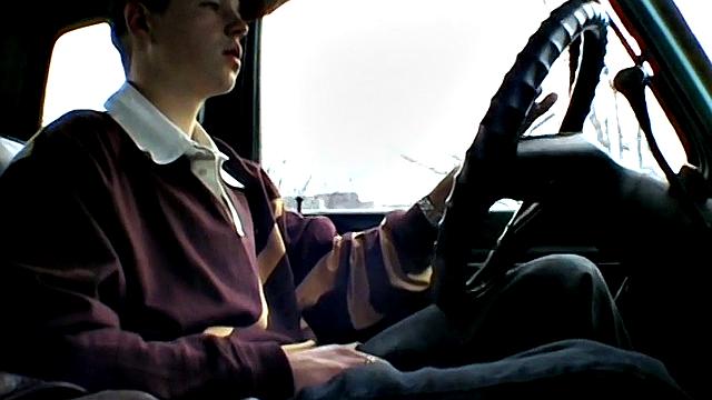 Jeremiah Gets Busy in His Truck!