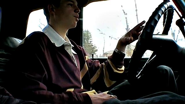 Jeremiah Gets Busy in His Truck!