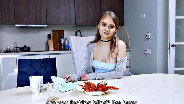 SISPORN. Orgasms are exchanged between chick and her stepbrother in return for help