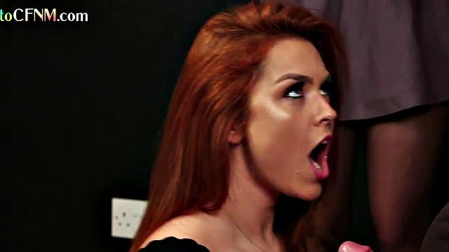 Partying amateurs tugging handcuffed guy