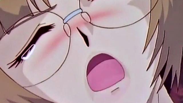 Японская пышногрудая красотка жадно принимает кулак в хентайном угаре