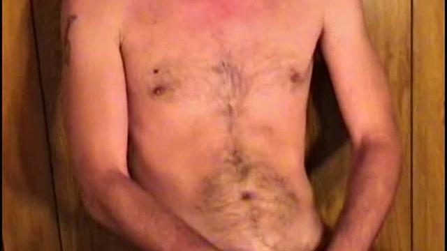 William strips down and takes a hard pounding at work