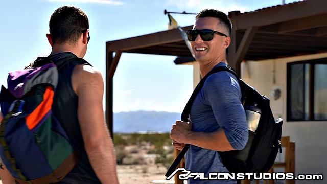 FalconStudios - Tristan Hunter's Cock Pendulum When Rides Hunk Outdoors