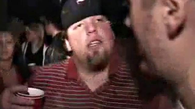 College teen flashes her tits