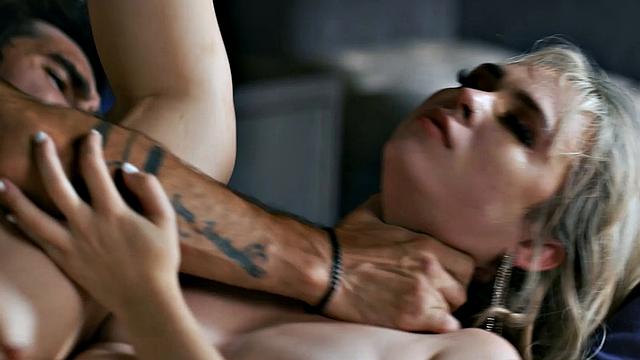 Wicked - Crazy Big Tittied Blonde Rides The Cock Fast And Hard