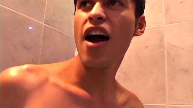 Young Latinos Eduardo and Mario have been chatting on the Internet for a long time and share a lust that needs attention. The two get naked in the hot tub, where asses are licked and big uncut cocks are sucked.