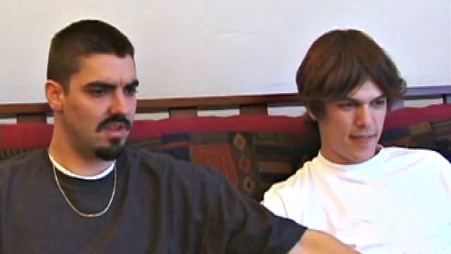 Sean DeRocc starts off with Matthew's dick in his mouth, but prefers taking it up his ass. He gets on his back and Matthew slides in. Sean wants it from behind, so he gets on all fours and Matthew fucks him hard.