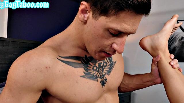 21yo fucked till cumshot by stepbrother after fight