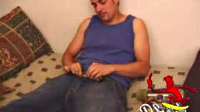 Mica Strokes With a Dildo