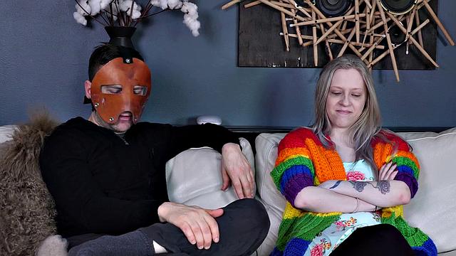 Degraded teen takes dildo up ass