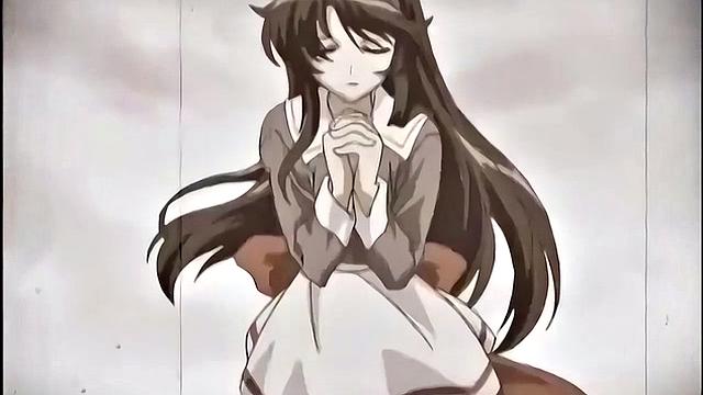 Horny Japanese anime teens showing off sexy bodies