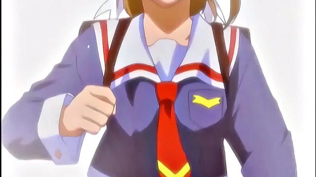 Horny Japanese anime teens showing off sexy bodies