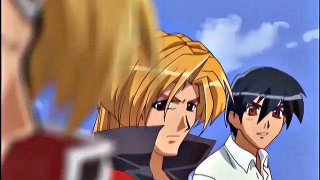 Horny Japanese anime teens showing off sexy bodies