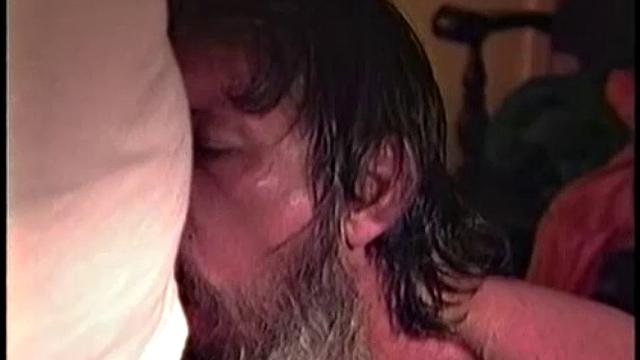 Glen reminds me a lot of Henry, so I guess that's why he turns me on so much. Rugged and scraggly, he's definitely my type. Glen is a Vietnam vet, who has somehow managed to hold onto most of his dignity and integrity.