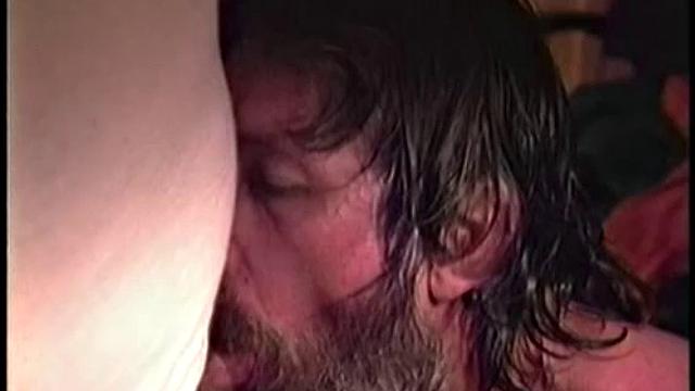 Glen reminds me a lot of Henry, so I guess that's why he turns me on so much. Rugged and scraggly, he's definitely my type. Glen is a Vietnam vet, who has somehow managed to hold onto most of his dignity and integrity.